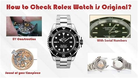 how to check for a rolex.